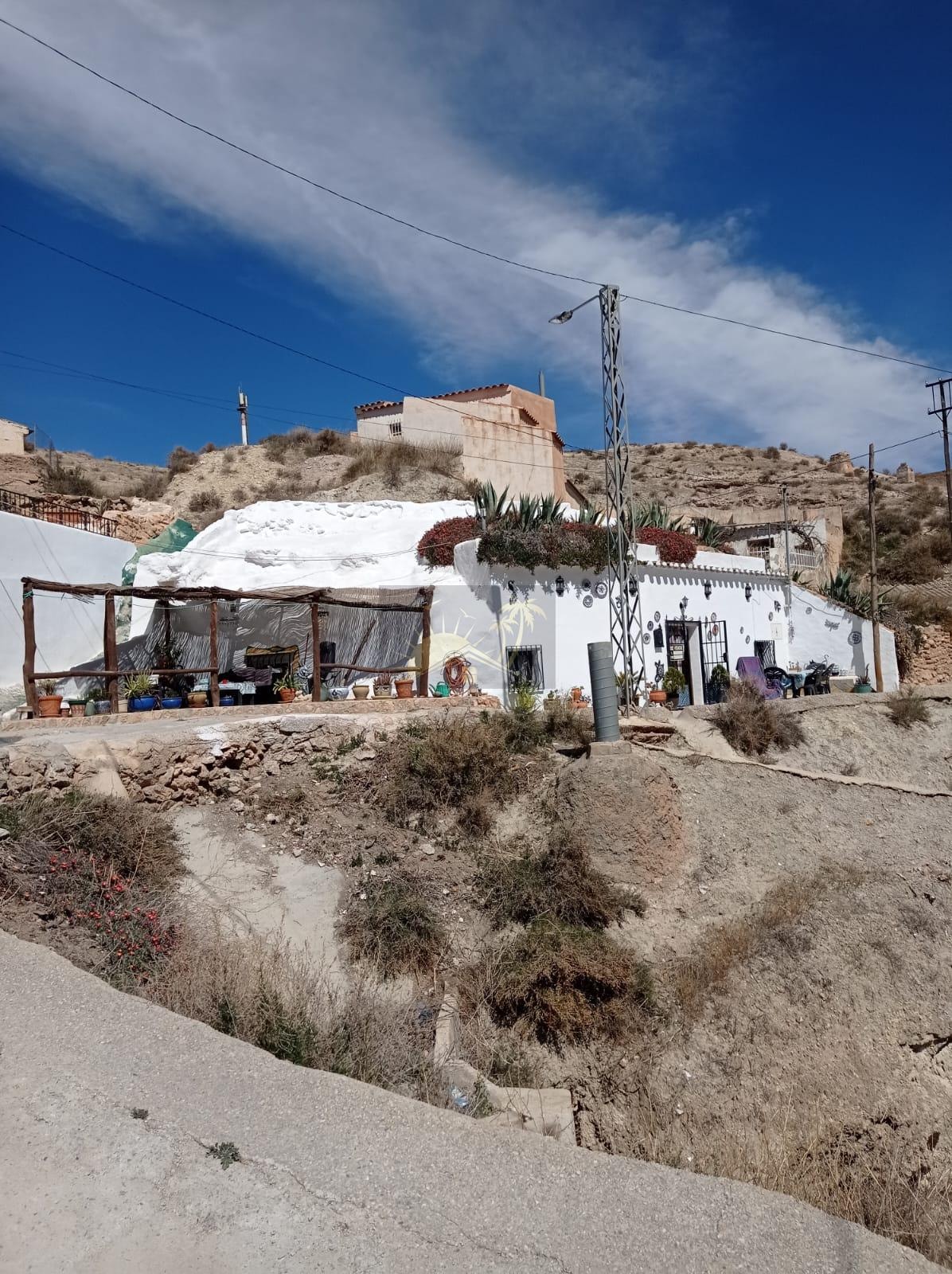 For sale an amazing cave house in Zujar, Granada